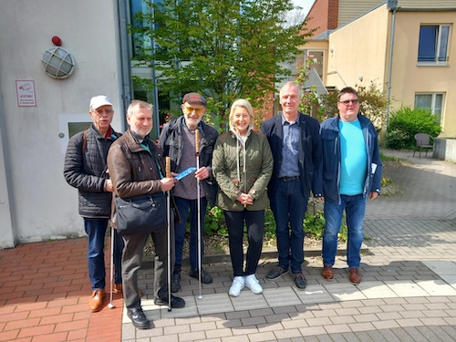 Foto v.l.n.r.: Hartwig Reinhard, Dr. Jürgen Trinkus, Karl Küppers, Michaela Pries, Dirk Mitzloff, Norbert Stolte.