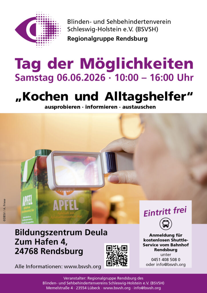 Plakat zum Tag der Möglichkeiten am 6.06.2026 