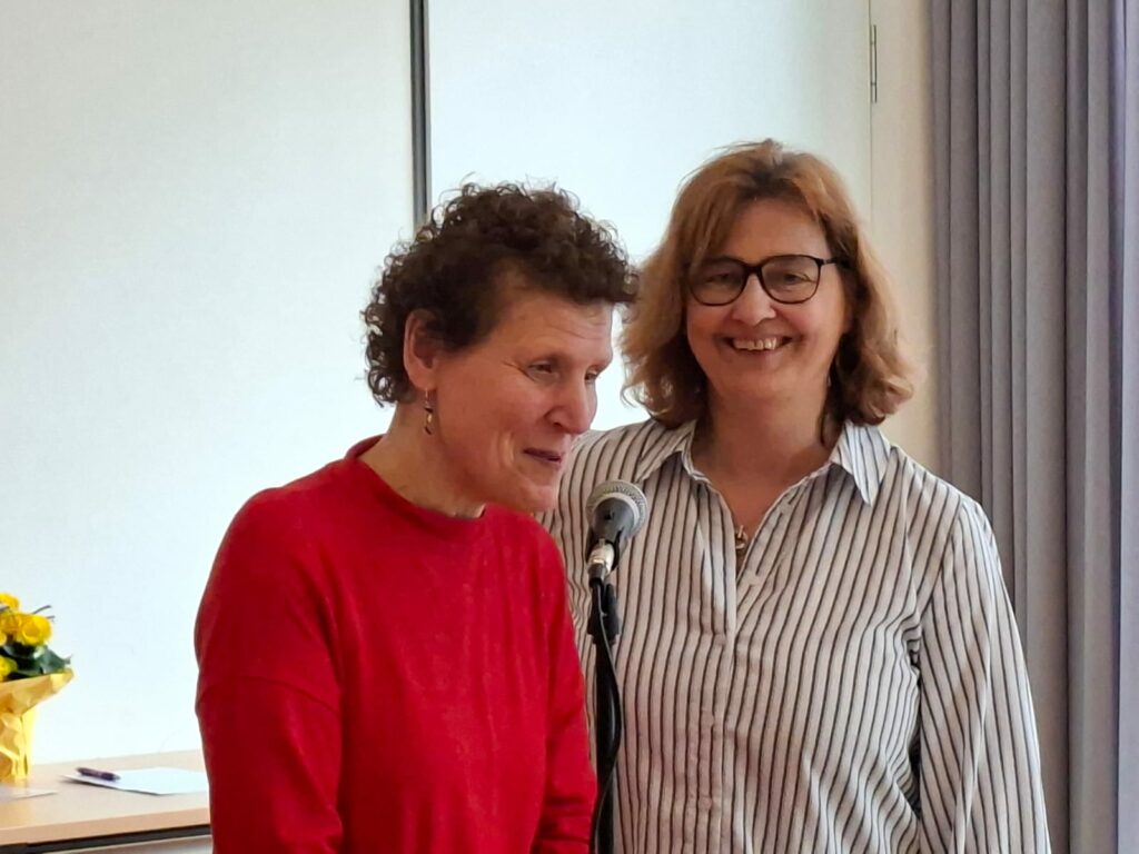 Neu gewähltes Leitungsteam: Giuseppina Dolle (links), Carmen Nowald (rechts)